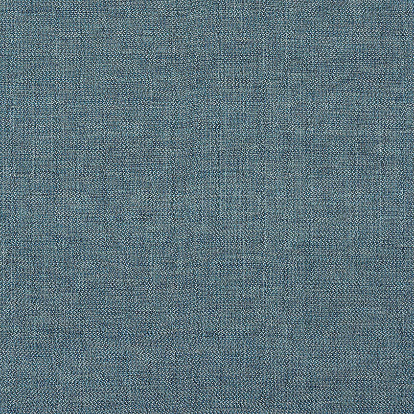 Abbot Teal – Vibrant blue-green plain weave fabric for striking soft furnishings.