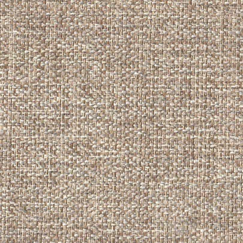 Mushroom-toned plain weave fabric with a textured finish for upholstery.