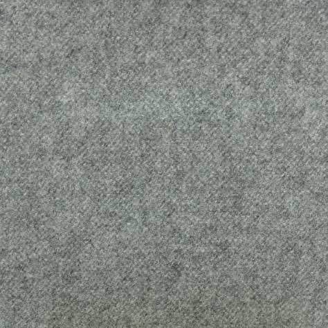 Art Of The Loom Elgar Plain Wool Fabric - Pewter