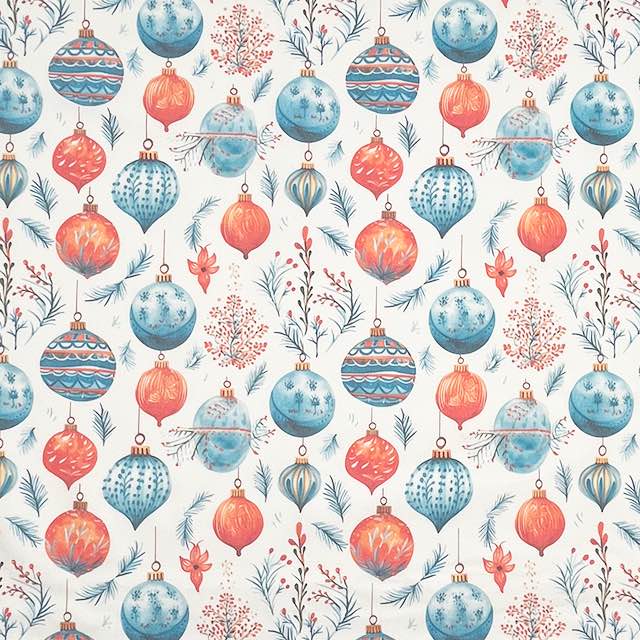 Christmas Bauble - Christmas Fabrics