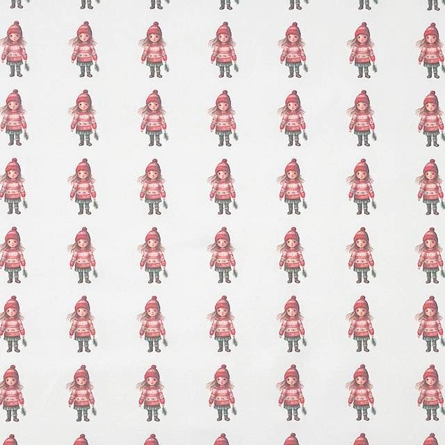 Christmas Girl - Christmas Fabric For Sale