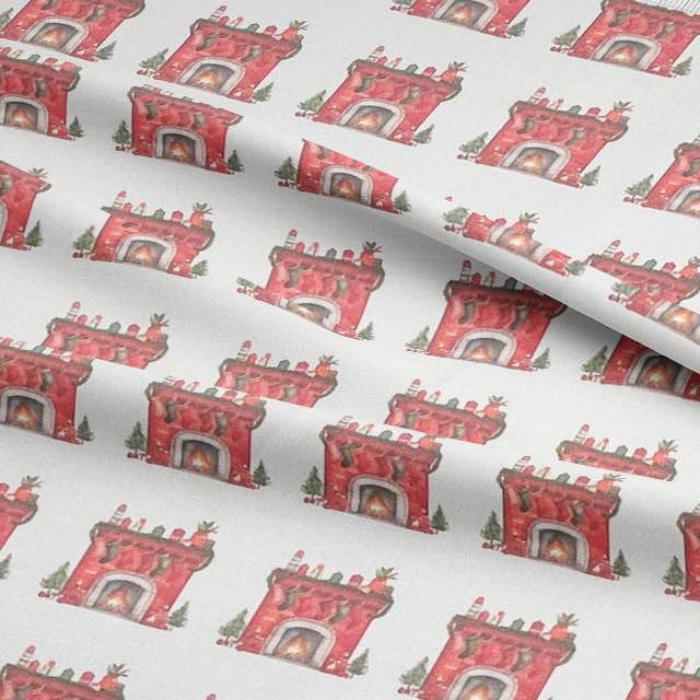 Christmas - Christmas Fabric For Cushions