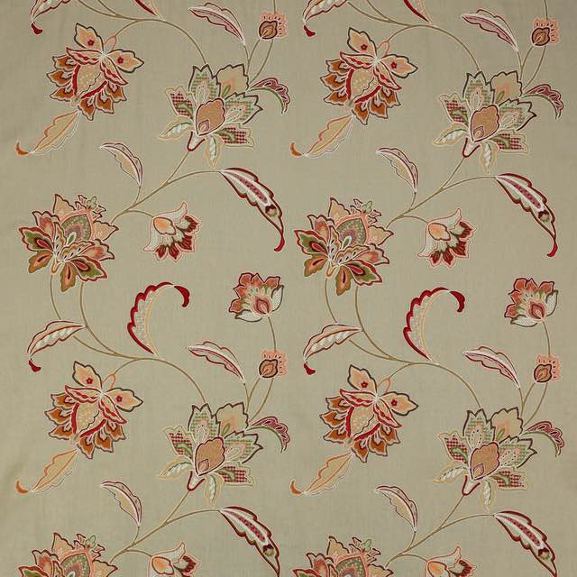 Colefax and Fowler Bizet Embroidery Fabric 