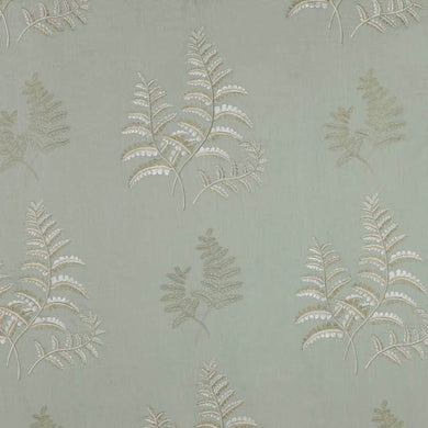 Colefax and Fowler Fairford Embroidery Fabric - Aqua