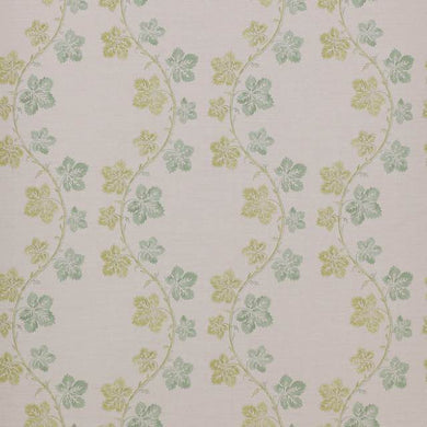 Colefax and Fowler Lindon Lotta Printed Linen - 7177/06 - 1.3m Roll End-Green