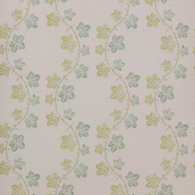 Colefax and Fowler Lindon Lotta Printed Linen - 7177/06 - 1.3m Roll End-Green