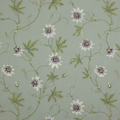 Colefax and Fowler Passionflower Embroidery Fabric F3404-3 - 1.3m Roll End