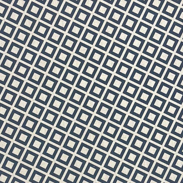 Dobby Midnight - Linen Upholstery Fabric