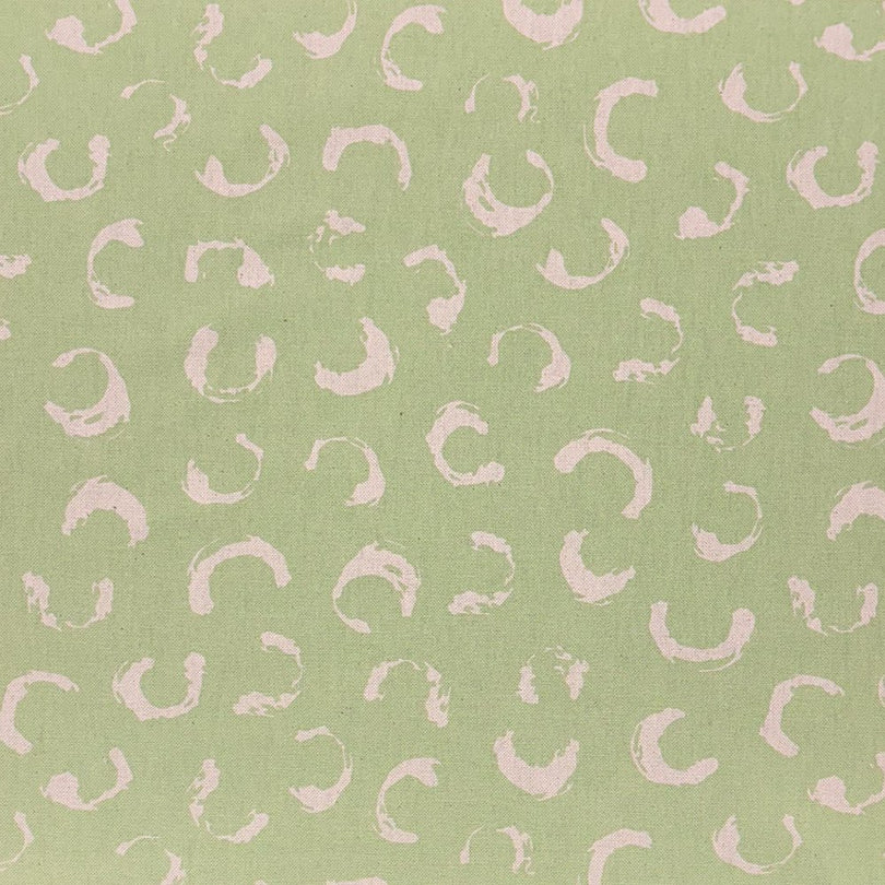 Lemongrass green printed upholstery fabric with a fresh, modern pattern, designed to bring vibrancy to chairs, sofas, and cushions.