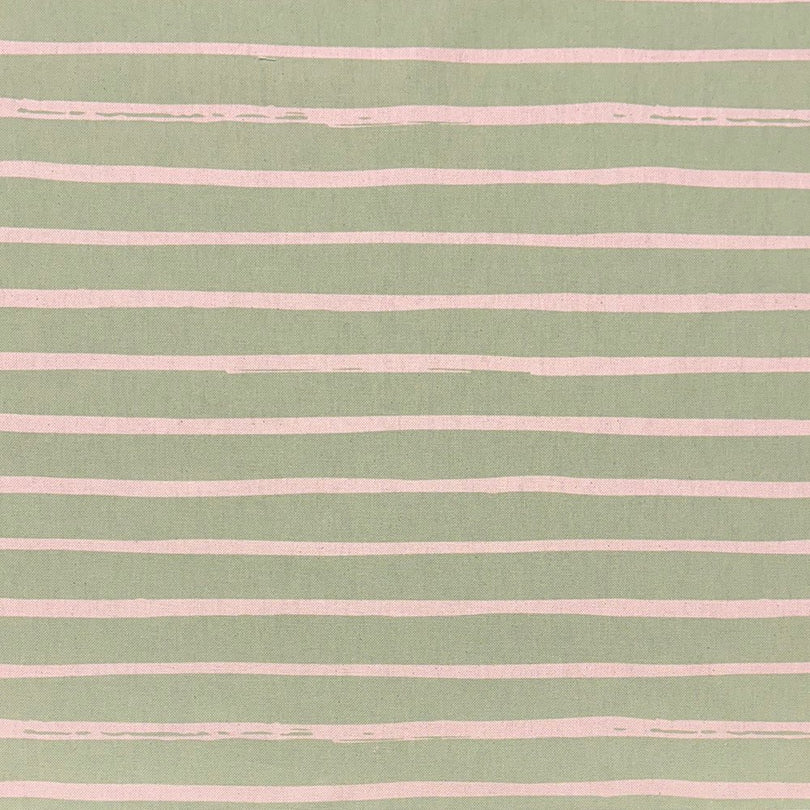 Lemongrass striped upholstery fabric with a soft yellow-green tone, ideal for modern and traditional upholstered furniture.