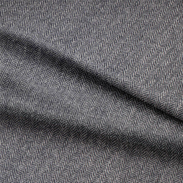 Brown Harris Tweed Wool Fabric