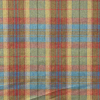 Irvine Plaid Wool Fabric