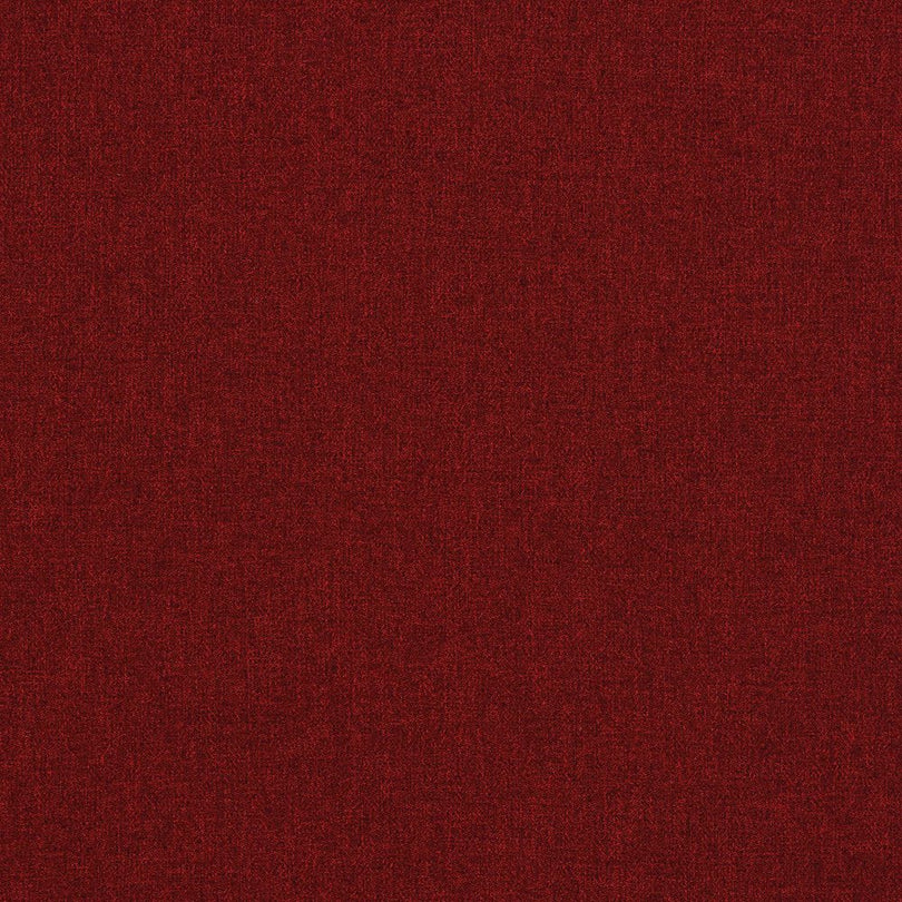 Bold rosso red fire-retardant fabric for striking upholstery applications.