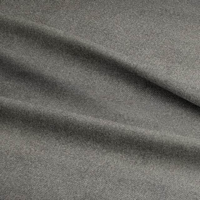 Melbourne Plain Woven Chenille Fabric Charcoal For Sale