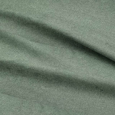 Melbourne Plain Woven Chenille Fabric Green For Sale