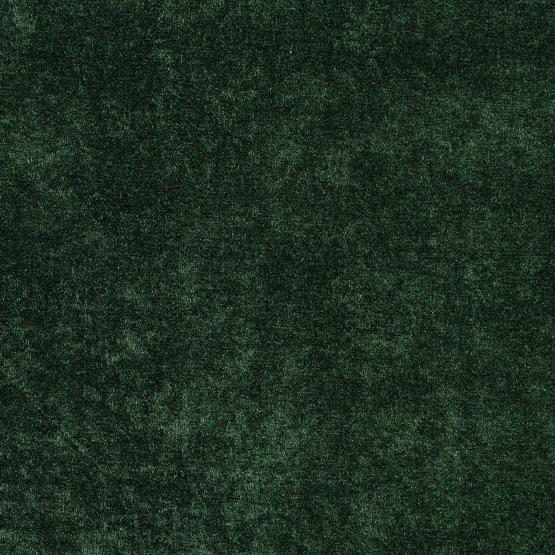 Newbury Hunter Fire Retardant Velvet Upholstery Fabric in a deep green tone