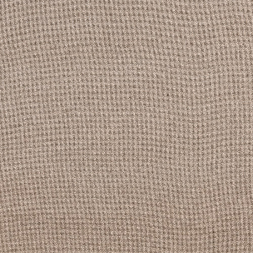 Neutral taupe-hued fabric, fire-resistant and long-lasting.