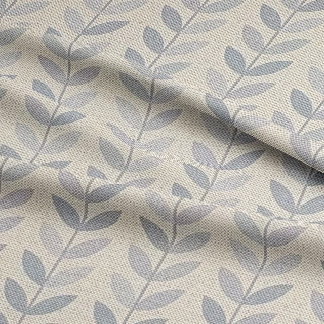 Wedgewood heavy-duty upholstery fabric – elegant leaf-patterned fabric for interiors.