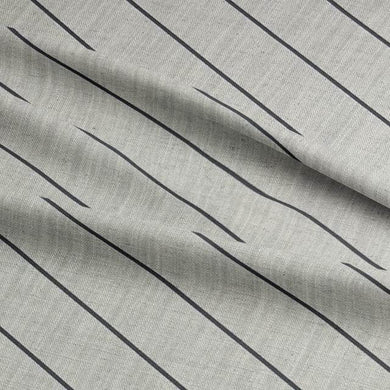 Warwick Noir - Linen Upholstery Fabric UK