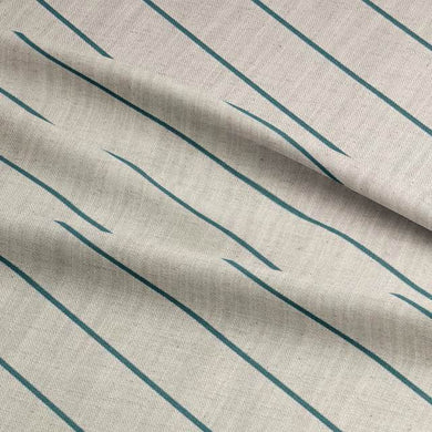 Warwick Teal Green - Linen Upholstery Fabric UK