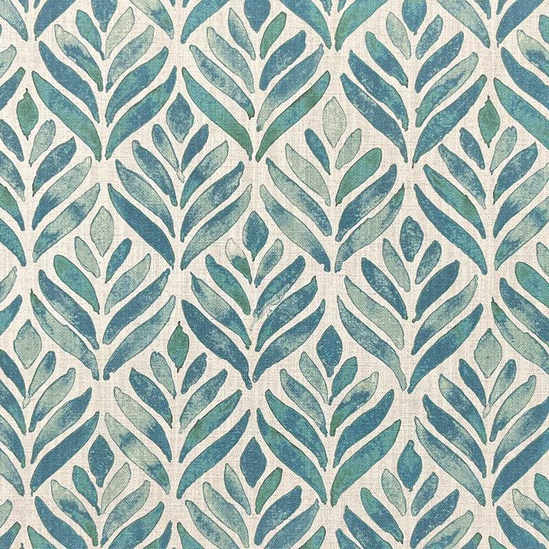 Seafoam Green Silver Metallic Embroidered Geometric Floral Drapery outlet Fabric