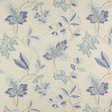 Colefax & Fowler Hamble F3918/02  2m Linen Roll End - Old Blue